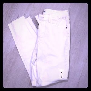 Express White Skinny Jeans
